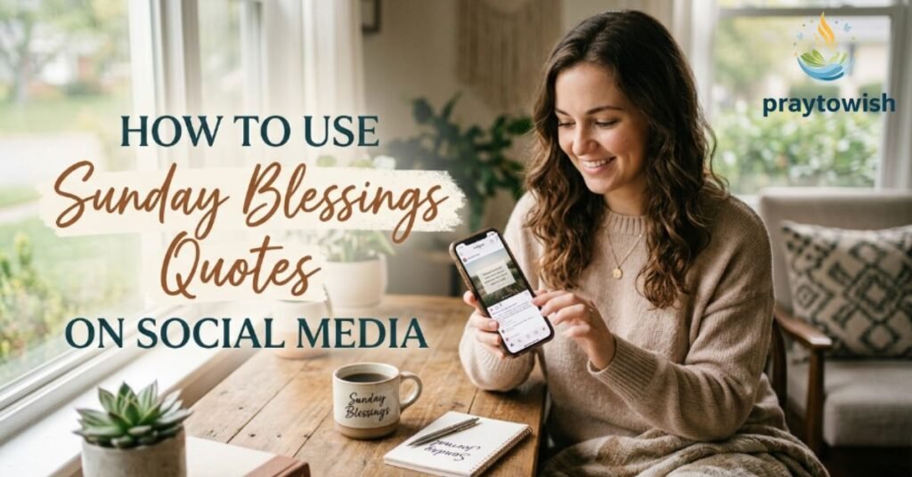 How to Use Sunday Blessings Quotes on Social Media