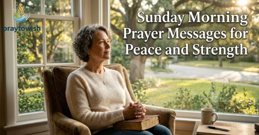 Sunday Morning Prayer Messages for Peace and Strength