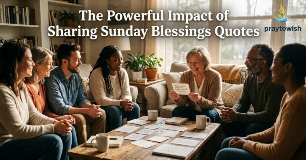 The Powerful Impact of Sharing Sunday Blessings Quotes