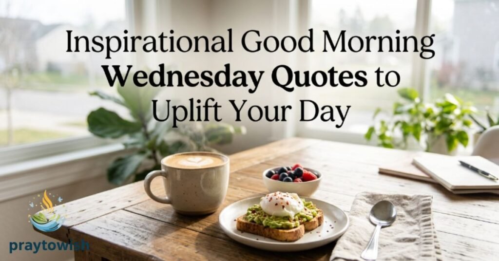 Inspirational Good Morning Wednesday Quotes to Uplift Your Day