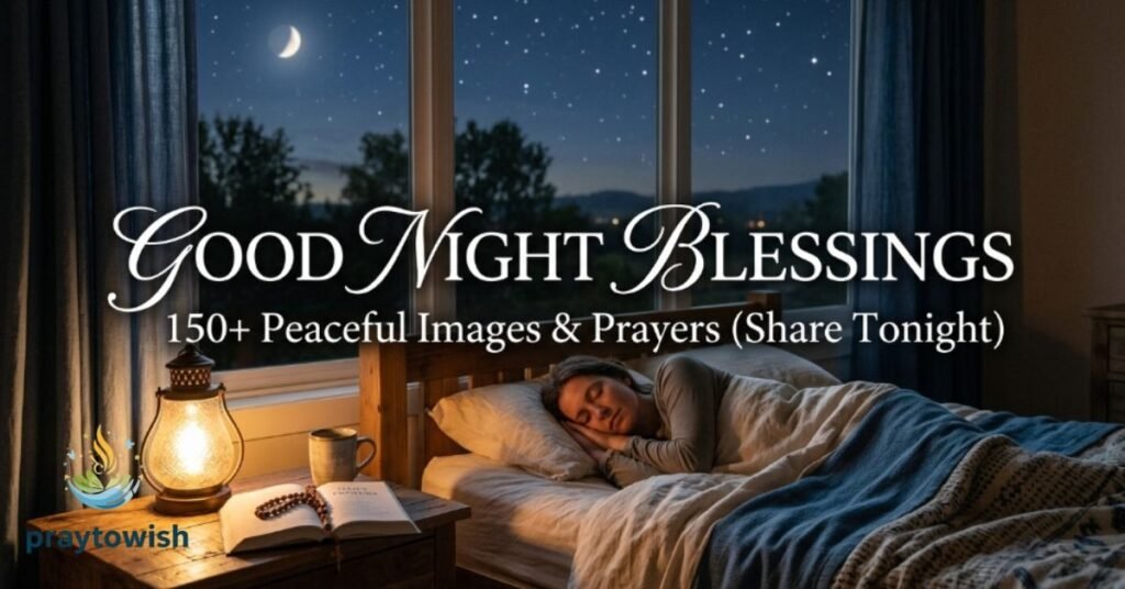 Good Night Blessings: 150+ Peaceful Images & Prayers (Share Tonight)