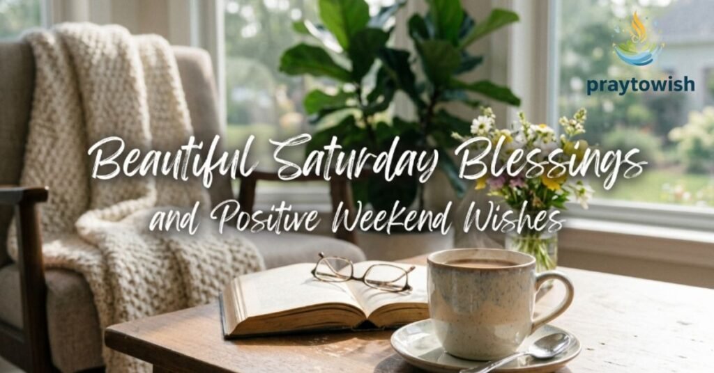 Beautiful Saturday Blessings and Positive Weekend Wishes