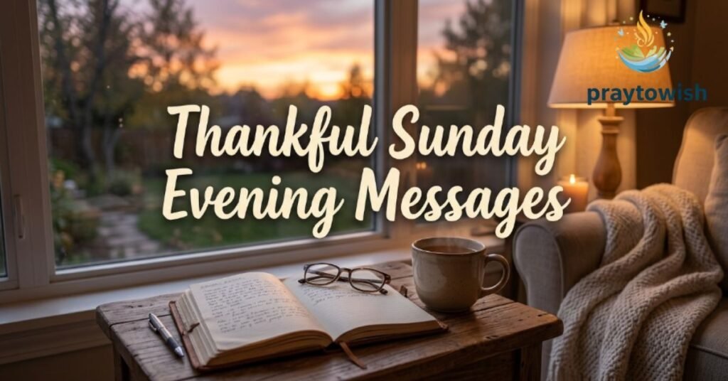 Thankful Sunday Evening Messages