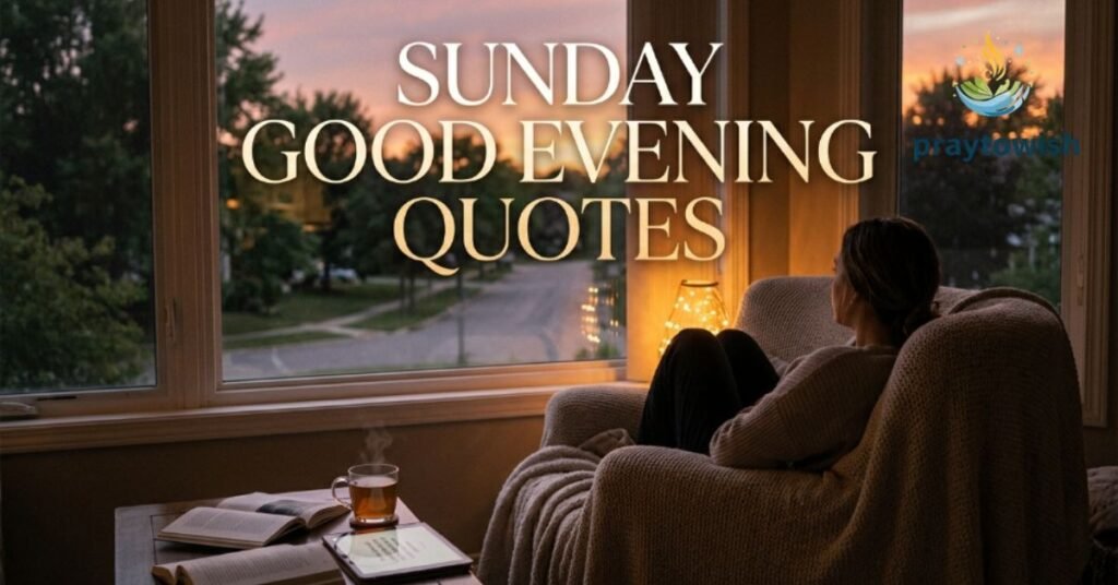 Sunday Good Evening Quotes
