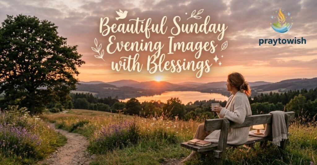 Beautiful Sunday Evening Images with Blessings