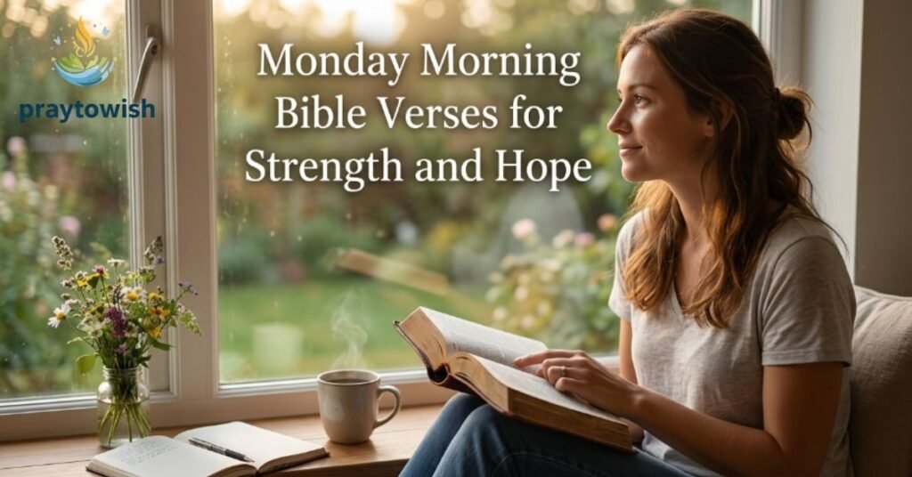Monday Morning Bible Verses for Strength and Hope