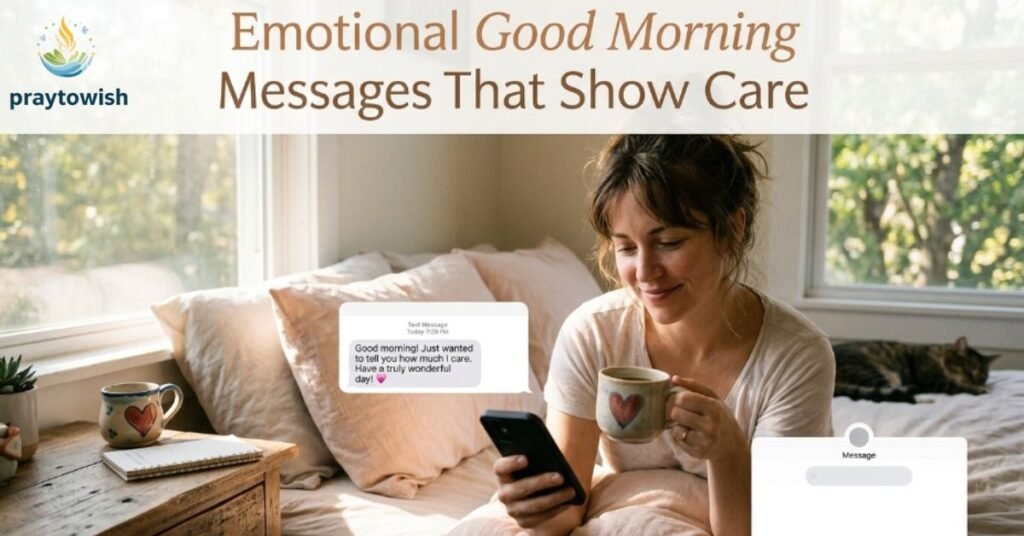 Emotional Good Morning Messages That Show Care