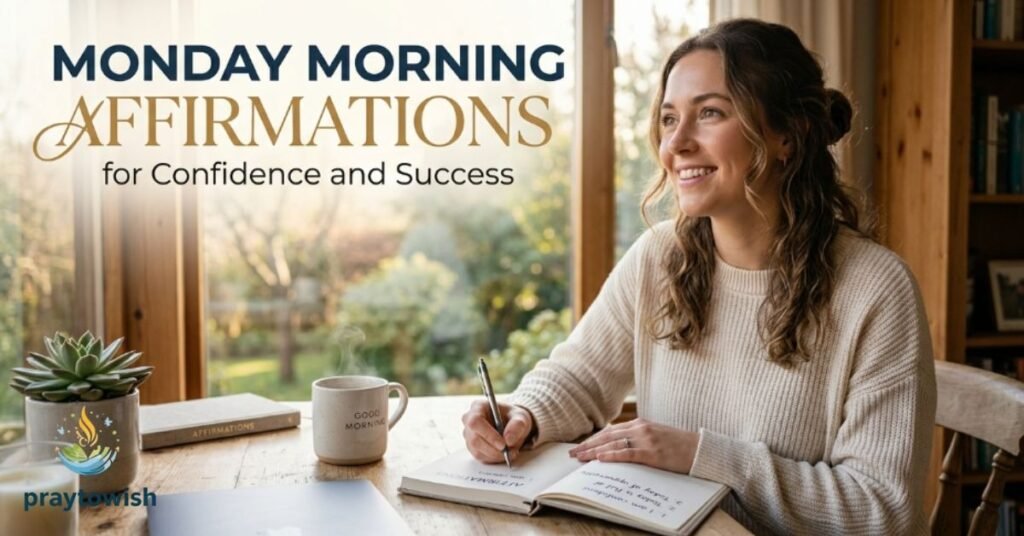 Monday Morning Affirmations for Confidence and Success