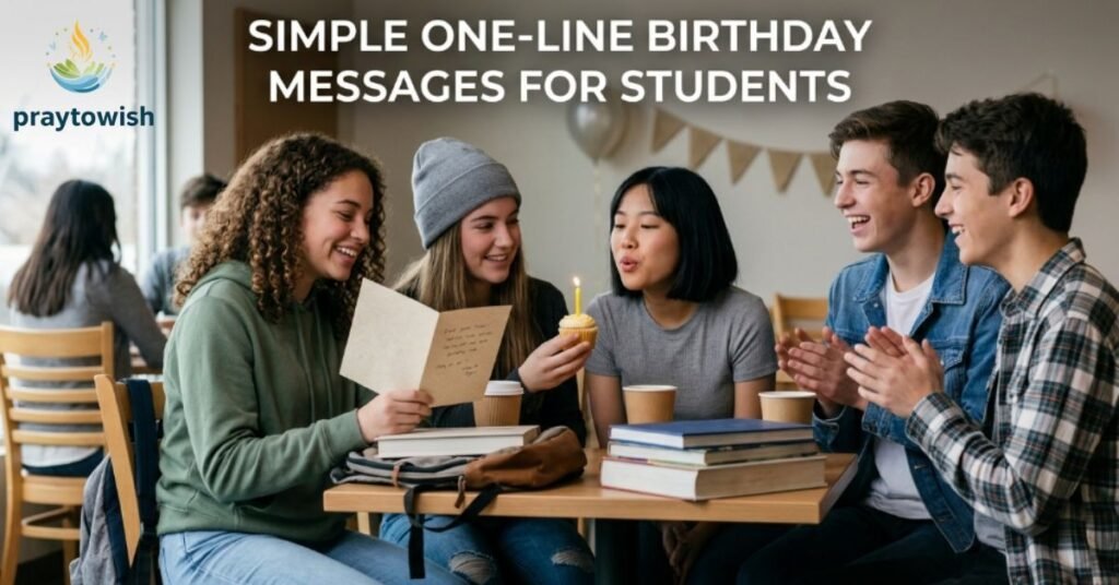 Simple One-Line Birthday Messages for Students
