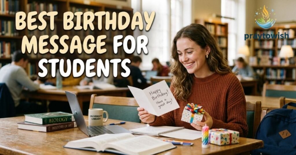 Best Birthday Message For Students