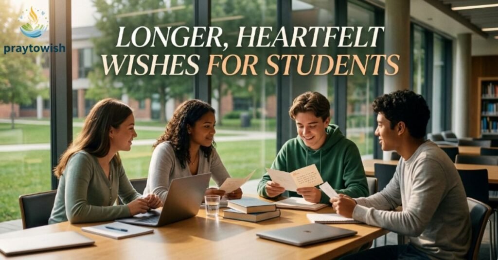Longer, Heartfelt Wishes for Students