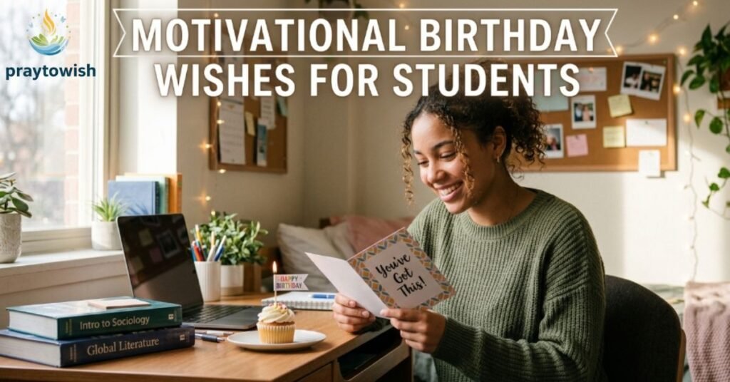 Motivational Birthday Wishes for Students