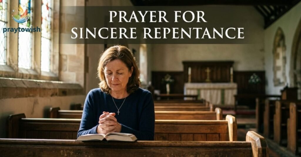 Prayer for Sincere Repentance