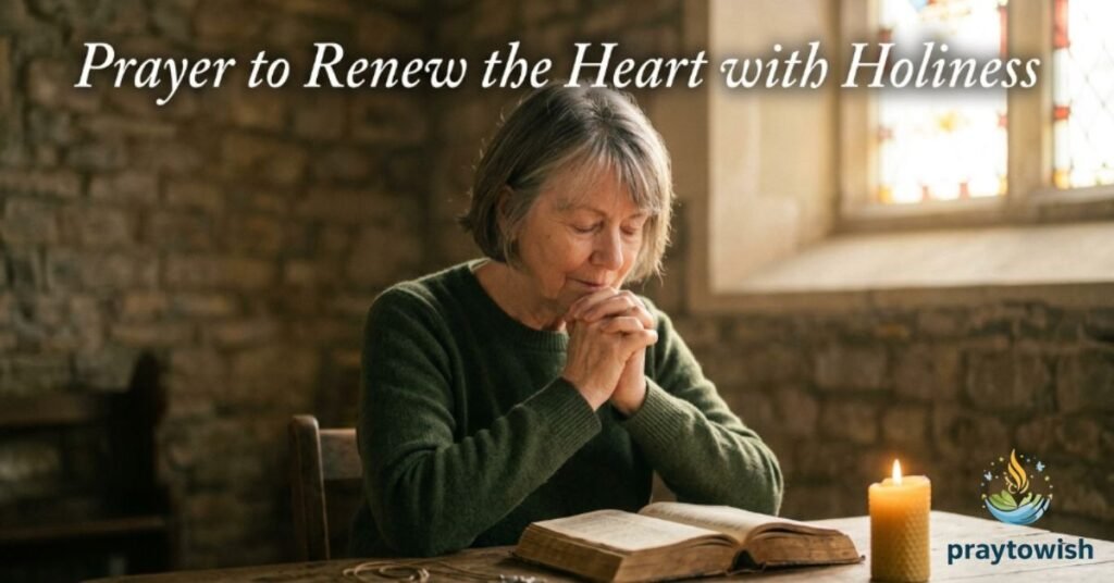 Prayer to Renew the Heart with Holiness