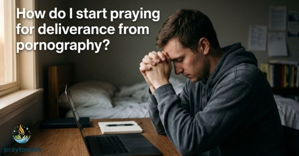 How do I start praying for deliverance from pornography?