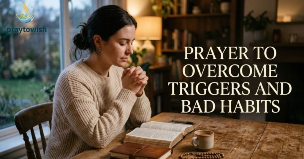 Prayer to Overcome Triggers and Bad Habits