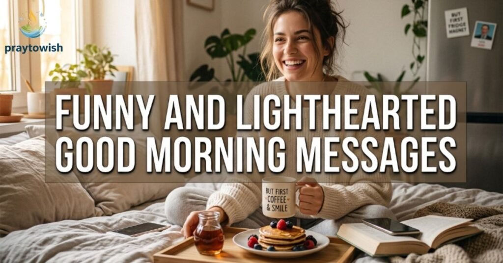 Funny and Lighthearted Good Morning Messages