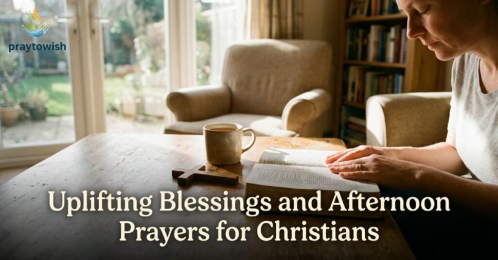 Uplifting Blessings and Afternoon Prayers for Christians