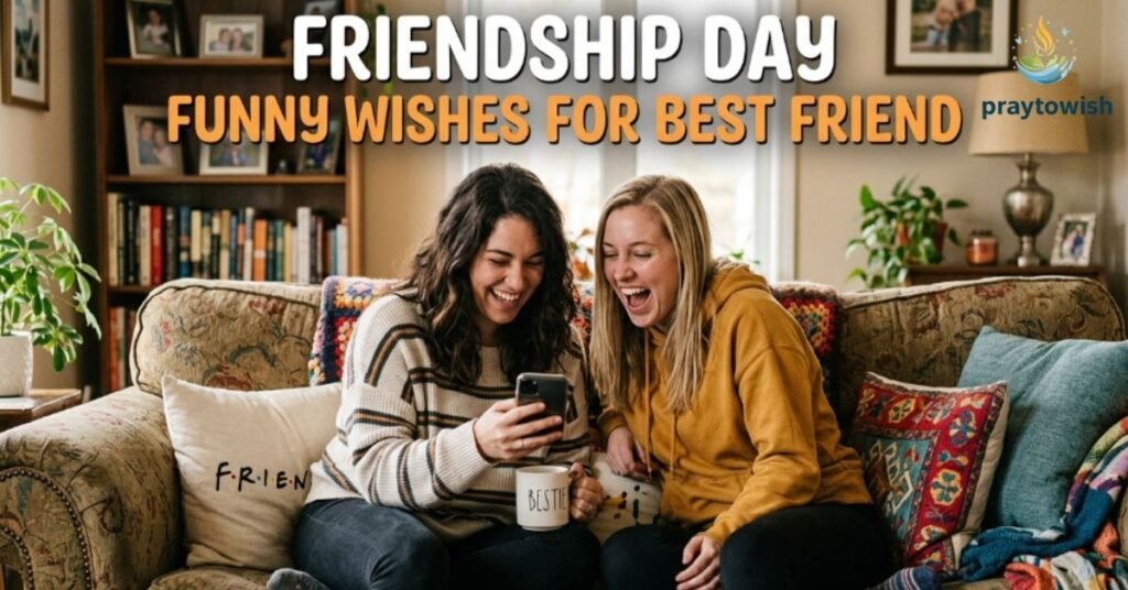 Friendship Day Funny Wishes for Best Friend