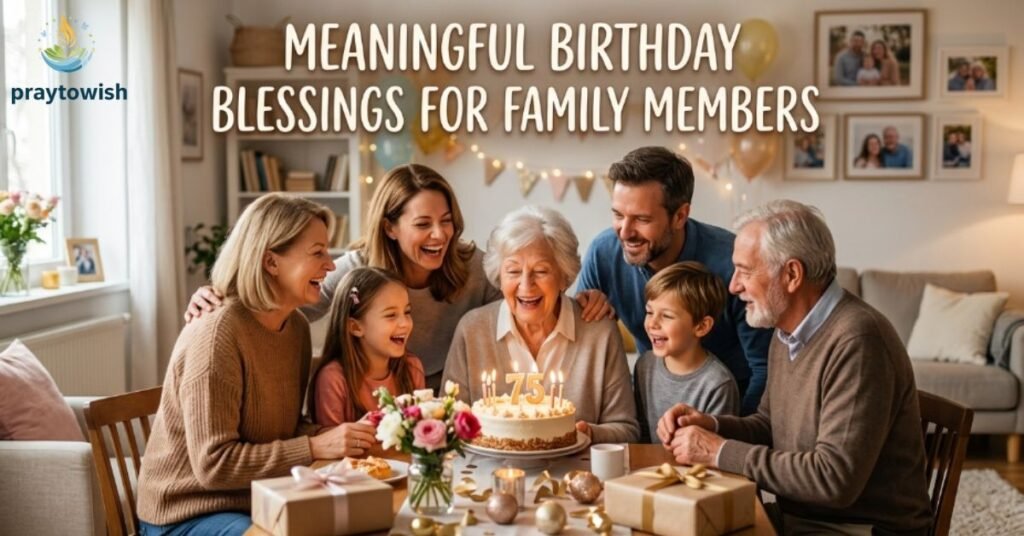 Meaningful Birthday Blessings for Family Members