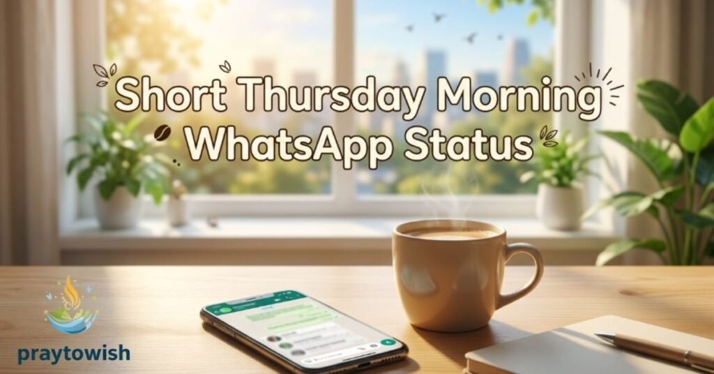 Short Thursday Morning WhatsApp Status