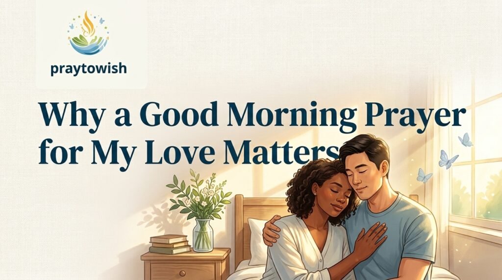 Why a Good Morning Prayer for My Love Matters