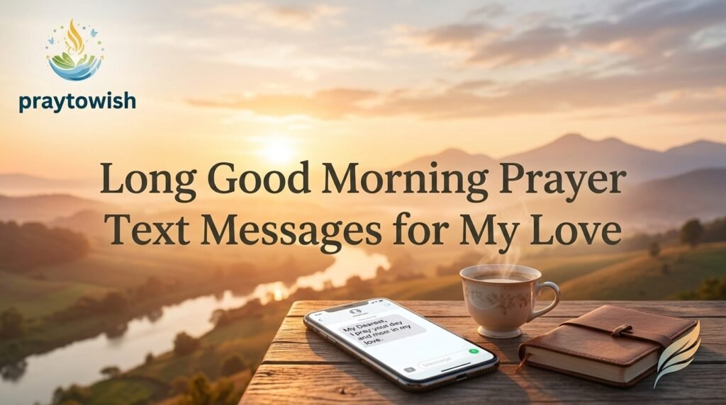 Long Good Morning Prayer Text Messages for My Love