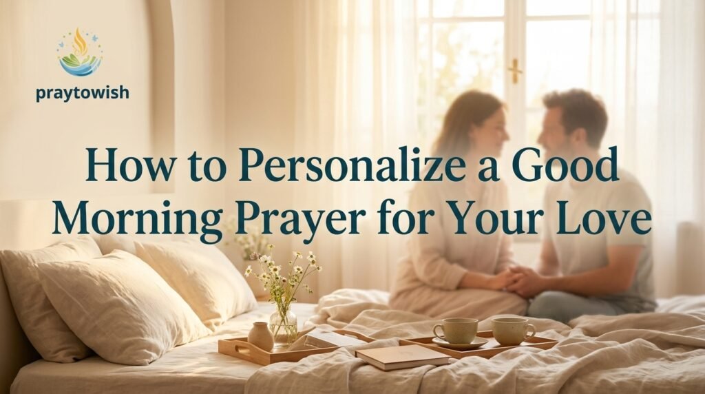 How to Personalize a Good Morning Prayer for Your Love