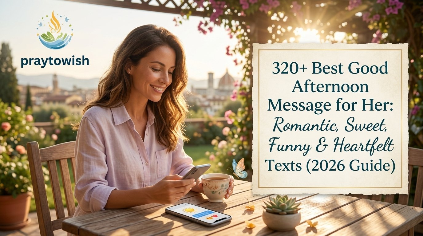 Good Afternoon Message for Her