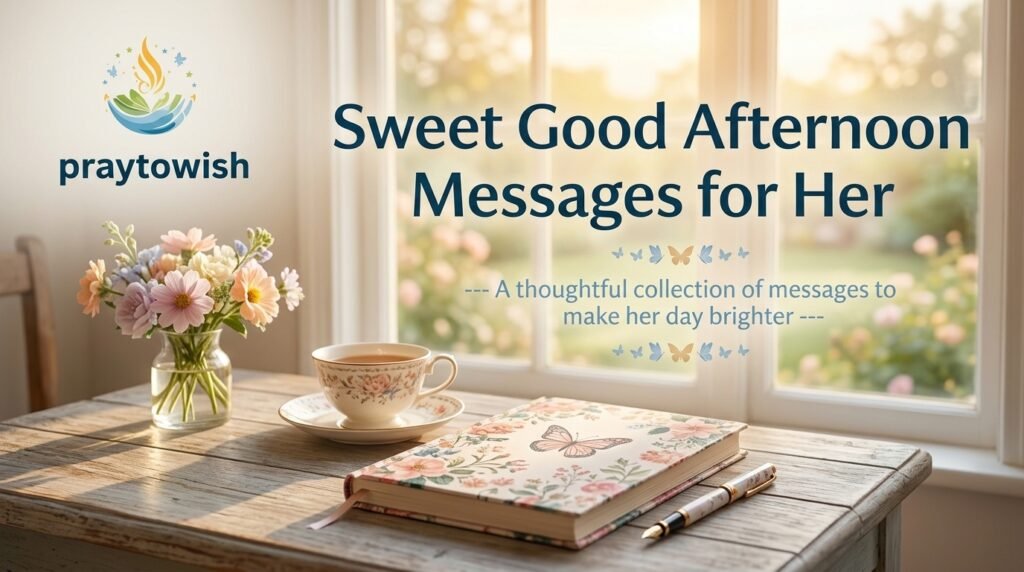 Sweet Good Afternoon Messages for Her
