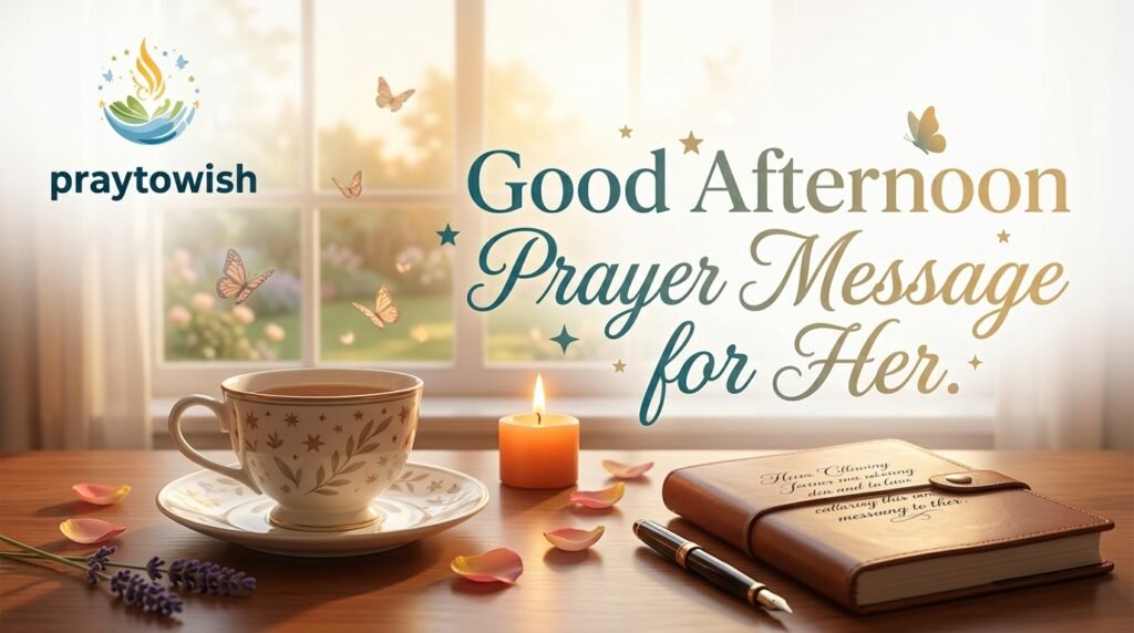 Good Afternoon Prayer Message for Her