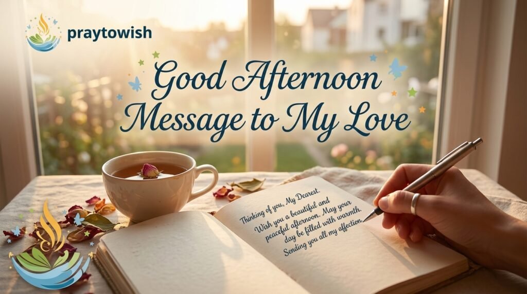 Good Afternoon Message to My Love