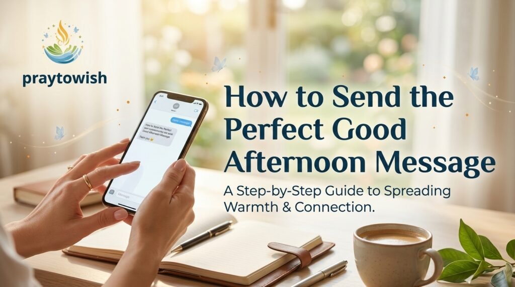 How to Send the Perfect Good Afternoon Message