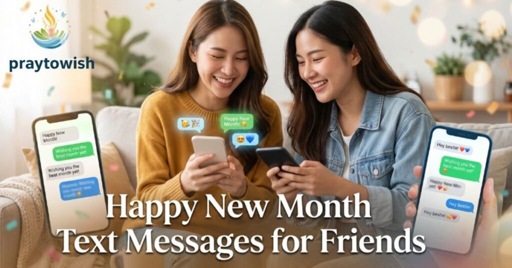 Happy New Month Text Messages for Friends
