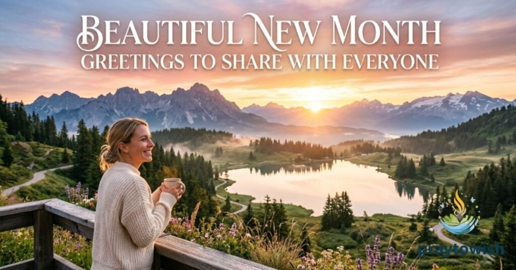 Beautiful New Month Greetings to Share With Everyone