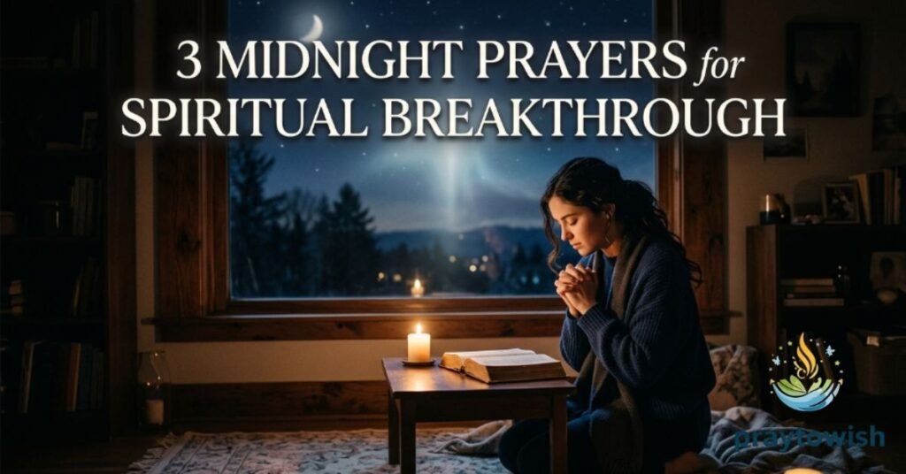 3 Midnight Prayers for Spiritual Breakthrough