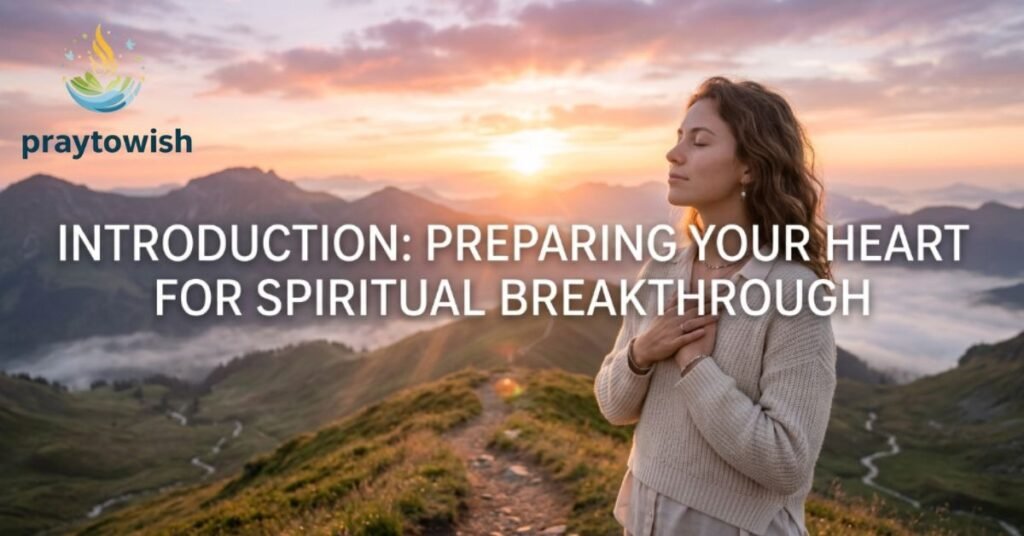 Introduction: Preparing Your Heart for Spiritual Breakthrough